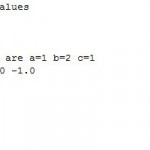 Quadratic equations Real solutions in Java