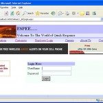 Web based Mail Service Client login