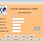 Airline reservation system Project