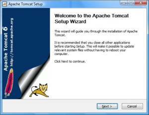 Apache tomcat on Windows 7