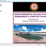 College Management System home page