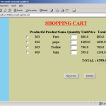 Shopping cart page 150x150 - Online Shopping Cart project in Java