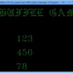 Shuffle Game project  150x150 - Shuffle Game project using c++