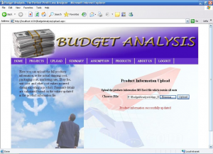 Product Infomation 300x217 - Budget Analysis System Project in .NET