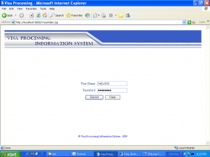 Login 300x225 - Visa Processing System Project using Java