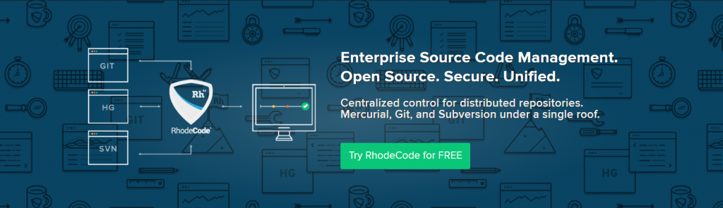 Rhodecode code review tools