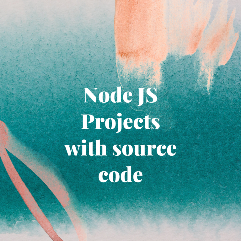 node-js-projects-with-source-code-projectsgeek